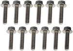 12 Bolts Exhaust Manifold Hardware Kit Dorman Stainless Steel Upgrade. Fixed Price $41.55.