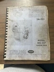 Twin Disc Service Manual, Model MG-527 Marine Gear. Fixed Price $100.00.