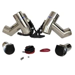Cobalt 292 Boat Exhaust Diverters 62238 Corsa Stainless Steel (kit). Fixed Price $990.44.