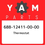688-12411-00-00 Yamaha Thermostat 688124110000, New Genuine Oem Part. Fixed Price $75.34.