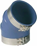 Trident Marine 240V3000-S/S Molded Silicone Wet Exhaust 45-DEGREE Elbow With .... Fixed Price $235.45.