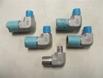 Stainless Steel Street Elbow 1/2" Npt Lot Of (5) Marine Boat. Fixed Price $14.97.