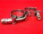 Voss Hose Clamp M/n: T43H-75-150-SL Marine Grade Id: 1-1/2 In. (lot Of 2). Fixed Price $10.00.