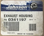 New Evinrude/johnson Inner Exhause Housing 0341197. Fixed Price $64.99.