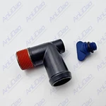 Mercruiser Sterndrive Exhaust Manifold Drain Elbow Kit 22-862210A01 Stainless. Fixed Price $14.31.