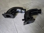 Pair Mercruiser Big Block 496 Mag 8.1 865331A02 Risers Stainless. Fixed Price $575.00.