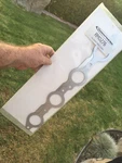 Crusader/pleasurecraft Marine 6.0L Exhaust Gasket (RM0276) (1LOT=2) (TUB#17). Fixed Price $44.00.