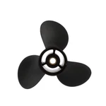 Quicksilver Black Diamond 3-BLADE Aluminum Propeller For Yamaha, Honda,.... Fixed Price $140.65.