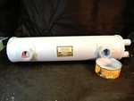 New Kme Sen Dure 10452-1-5 Shell & Tube Heat Exchanger Oil Cooler 4" 12" Bundl. Fixed Price $619.99.