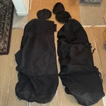 Dickies Heavy Duty Water-resistant Trader Back Seat Cover, Black. Fixed Price $47.00.