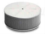 Holley Flame Arrestor Stainless 5.75" DIAX3.75" Overall Height 5.125" Inlet. Fixed Price $221.95.