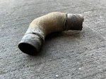Marine Wet Exhaust Corp Fiberglass Elbow. Fixed Price $70.00.