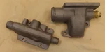 Omc Thermostat Housing Cover 910360 & 910303 Cobra 4CYL 2.5L 3.0L 120HP 140HP +. Fixed Price $99.00.