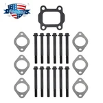 Bolts & Exhaust Manifold Gasket For L10 M11 Ism Qsm Cummins 3328948. Fixed Price $32.97.