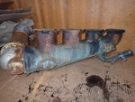Detroit Diesel Engine 16V71 Lh Rotation Water Cooled Exhaust Manifold 5163809. Fixed Price $300.00.