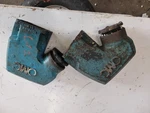 Omc Stringer Cobra Exhaust Elbow Risers Lot 2. Fixed Price $70.00.