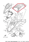 New Oem 2020 Yamaha Raptor 700 Gas Tank Cover Fender Fairing Top Black. Fixed Price $114.95.