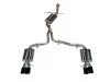 Awe Tuning Touring Ed. Exhaust Quad Black Tips Fits Audi B8 A4 Non-cabriolet. Fixed Price $1996.19.