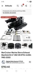 Mercruiser Marine Sierra Exhaust Manifold Kit 4" 350 V8 87114 44354 1983-2003. Fixed Price $400.00.