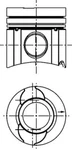 Kolbenschmidt Piston 51.02511-7225 D2840LE301 D2840LE302 D2840LE402 D2840LE403. Fixed Price $238.09.