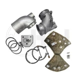 Hdi Marine HOT2KIT Stainless Exhaust For Yanmar 4LHA. Fixed Price $1582.00.