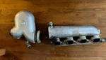 Glenwood Exhaust Manifolds And Risers - Log Style Bb Chevy: 427. Fixed Price $600.00.