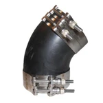Trident HOSE606-TRL445SS Deg.rub.elbow W/t Clamp 4IN. Fixed Price $100.77.
