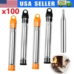 Outdoor Pocket Bellow Stainless Steel Telescopic Fire Tube Blowpipe Tool. Fixed Price $107.99.