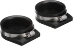Exhaust Guard Covers, Fits 4 In. Od Pipe, Black Rubber With Stainless Steel Hose. Fixed Price $48.08.