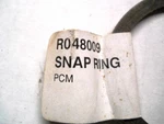 New Oem Pleasurecraft Marine Snap Ring Part Number R048009. Fixed Price $9.50.
