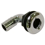 Marine 90 Degree Thruhull Fitting 3/4" Chrome Plated Hose Barb For Durab.... Fixed Price $35.94.
