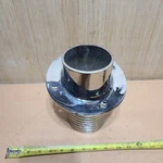 Buck Algonquin 00TE400 Chrome Plated Bronze 4", 16 Transom Exhaust Port Flange. Fixed Price $160.97.