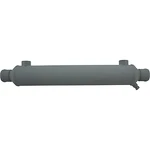 New Seakamp 212133 Marine Oil Cooler 2X12" Body 3/8" Npt 1" Hose 15" Oal. Fixed Price $188.26.