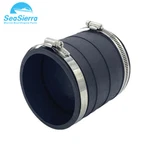 Omc Sterndrive Elbow Exhaust Hose # 0778072 3853608 3852696, 913405 W/ Clamps. Fixed Price $26.50.