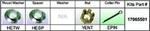 Solas 17065501 Fixed Hub Prop Hardware Kit - Honda, Type. Fixed Price $70.99.
