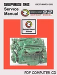Detroit Diesel V92 Allison Service Repair Shop Engine Manual 2184 Pgs. Pdf Cd !!. Fixed Price $12.97.