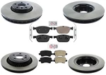 Oe Volvo Style Front & Rear Carbon Disc Rotors Pads For XC60 XC-60 2010-2015. Fixed Price $452.00.