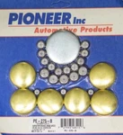 Pioneer Bbc Gen V Freeze Plug Kit - Marine Brass (PE275B). Fixed Price $39.99.