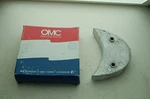 New Genuine Omc Exhaust Housing Anode Boat Part 0392123 Evinrude. Fixed Price $11.50.