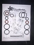 Highest Quality Yamaha Trim Tilt Seal Repair Kit 2004 115 130 150 175. Fixed Price $100.00.
