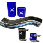 Coolant Tube St.steel, For Detroit S60 14L,KIT Hose (blue/black) + Clamps.. Fixed Price $160.00.