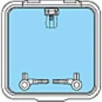 Lewmar Size Ocean Series Hatch Flange Base 39640070. Fixed Price $729.99.