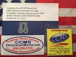 Ccms Omc Johnson Evinrude Sport Outboard Reed Valves 9.9-15HP Cylinder PN122S. Fixed Price $18.00.