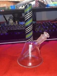 Ian Tube Smoking Water Pipe American Glass!!. Fixed Price $125.00.