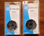 Two (2) Jabsco 1210-0001-P Profile K Raw Wayer Impellers. Fixed Price $50.00.