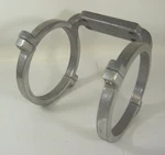 Exhaust Clamp 5" Hose, Vibration Dampening, Cast Aluminum. Fixed Price $24.99.