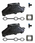 Pair Of Glm Iron Mercruiser Chevy Marine 4.3L 262 Manifolds. Replaces 99746A17. Fixed Price $350.00.