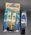 Perko Chrome Plate Cleats Set Of 3 One 6 Inch And Two 4-1/2. Fixed Price $30.00.