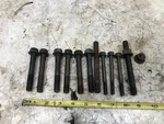 Yanmar 3GM30F 24 Hp Diesel Marine Engine Cylinder Head Bolts Studs. Fixed Price $79.00.