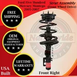 Monroe Oem Front Right Strut 2005-2007 Ford Five Hundred/mercury Montego 2WD. Fixed Price $142.69.
